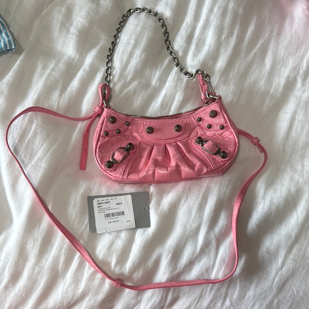 Balenciaga le cagole mini with chain NWT